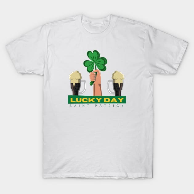 Saint Patrick Day T-Shirt by François Belchior